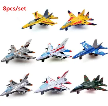Cool!!!8pcs/set Mini Pull Back Aircraft Models Toys Metal Alloy Plane Toy Favorites Kids Education for Children Aircraft Model
Cool!!!8pcs/set Mini Pull Back Aircraft Models Toys Metal Alloy Plane Toy Favorites Kids Education for Children Aircraft Model