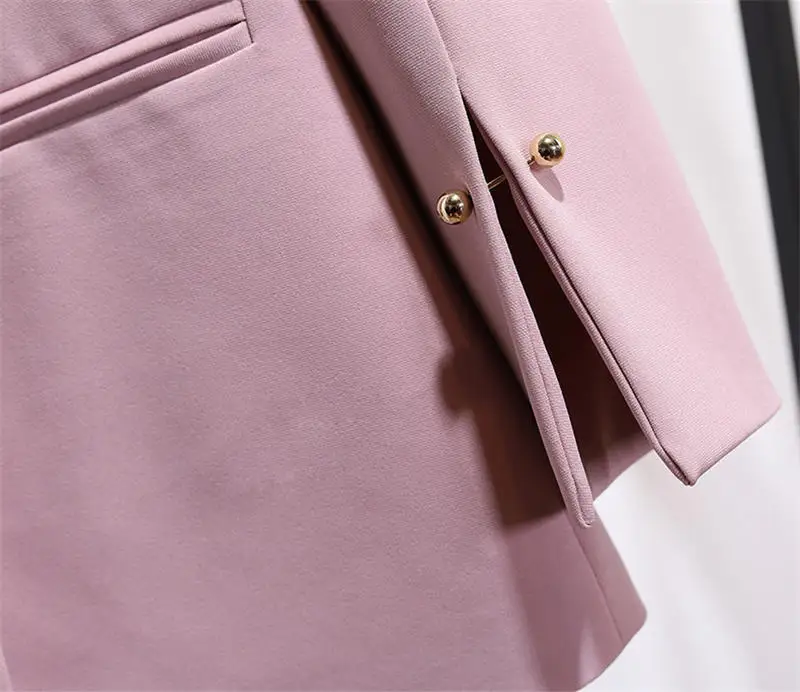 Waliicorners Feminino Ladies Blazer Suit Jacket Female New Spring Autumn Long Sleeve One Button Suit Blazer Women Blaser Mujer 21
