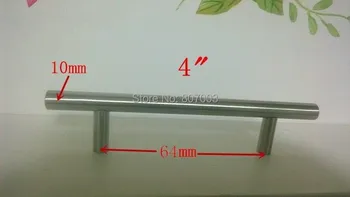 (Diameter 10mm,Length:100mm) 4" 25pcs/lot Furniture Hardware Kitchen Cabinet Handle, Bar Pull Handle Stainless Steel T Handles
(Diameter 10mm,Length:100mm) 4" 25pcs/lot Furniture Hardware Kitchen Cabinet Handle, Bar Pull Handle Stainless Steel T Handles