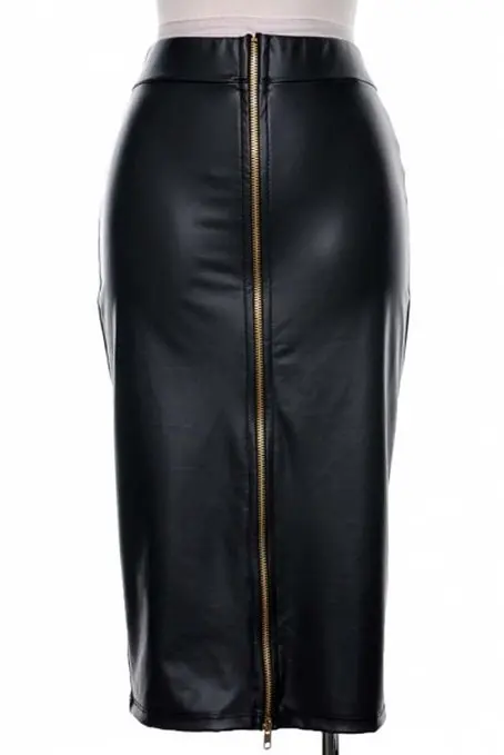 Sexy Plus Size XXS-8XL Black Leather Pencil Skirt for Woman Saias Lapis Curta Women Casual High Waist Front Zipper Midi Skirts
Sexy Plus Size XXS-8XL Black Leather Pencil Skirt for Woman Saias Lapis Curta Women Casual High Waist Front Zipper Midi Skirts