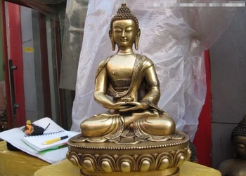 150401 S0745 20 Tibet Buddhism Temple Brass made Amitayus Sakyamuni Tathagata Buddha Statue
150401 S0745 20 Tibet Buddhism Temple Brass made Amitayus Sakyamuni Tathagata Buddha Statue