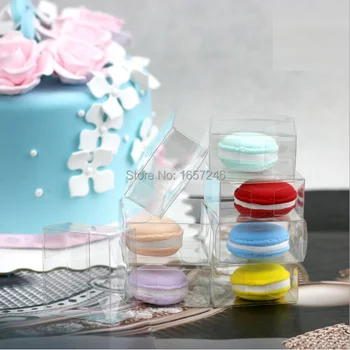 FREE DHL SHIPPING 300PCS 5cm Clear Plastic PVC Macaron Box for 1 Macarons Bomboniere Favors Candy Boxes
FREE DHL SHIPPING 300PCS 5cm Clear Plastic PVC Macaron Box for 1 Macarons Bomboniere Favors Candy Boxes