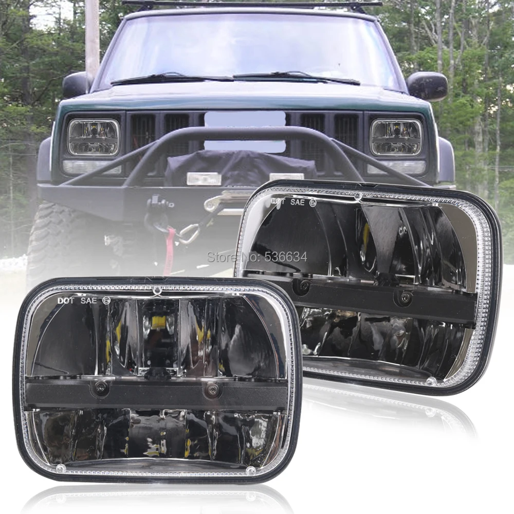 1 Pair 7 Inch Rectangular Projector LED Headlight Hi/Low Beam With DRL For 2007-2017 Jeep Wrangler YJ Dodge Ram Pickup
1 Pair 7 Inch Rectangular Projector LED Headlight Hi/Low Beam With DRL For 2007-2017 Jeep Wrangler YJ Dodge Ram Pickup