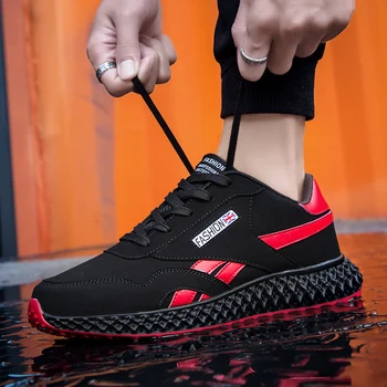 Men's Sneakers 2019 High Quality Casual Shoes Men Comfortable Footwear Fashion Lace-Up Rubber Non-slip Chaussure Homme Trainers
Men's Sneakers 2019 High Quality Casual Shoes Men Comfortable Footwear Fashion Lace-Up Rubber Non-slip Chaussure Homme Trainers