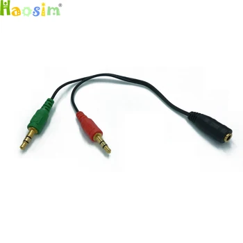 3.5mm 1 Female to 2 male AUX Audio Cable Mic Splitter Cable Earphone Headphone Adapter Cable for Phone pad Mobile
3.5mm 1 Female to 2 male AUX Audio Cable Mic Splitter Cable Earphone Headphone Adapter Cable for Phone pad Mobile