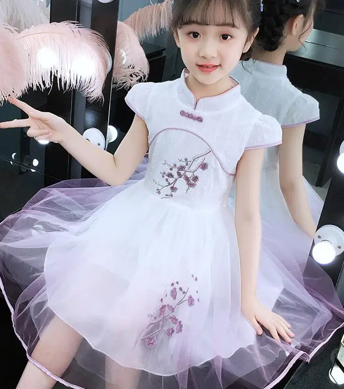 Girls'Dresses 2019 New Han Dresses Summer Dresses Fashionable Super-foreign Style Little Girls Retro Super-fairy Princess Skirts
Girls'Dresses 2019 New Han Dresses Summer Dresses Fashionable Super-foreign Style Little Girls Retro Super-fairy Princess Skirts