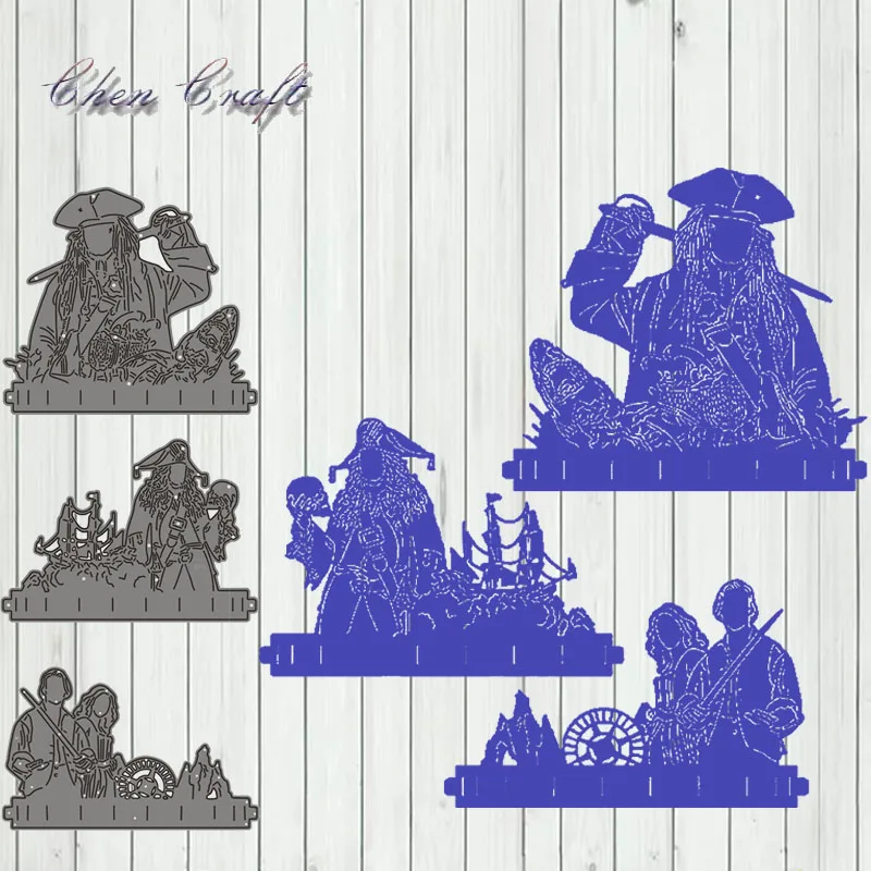 Handsome pirate Metal Cutting Dies Scrapbooking For Card Making DIY Embossing Cuts New Craft Die
Handsome pirate Metal Cutting Dies Scrapbooking For Card Making DIY Embossing Cuts New Craft Die