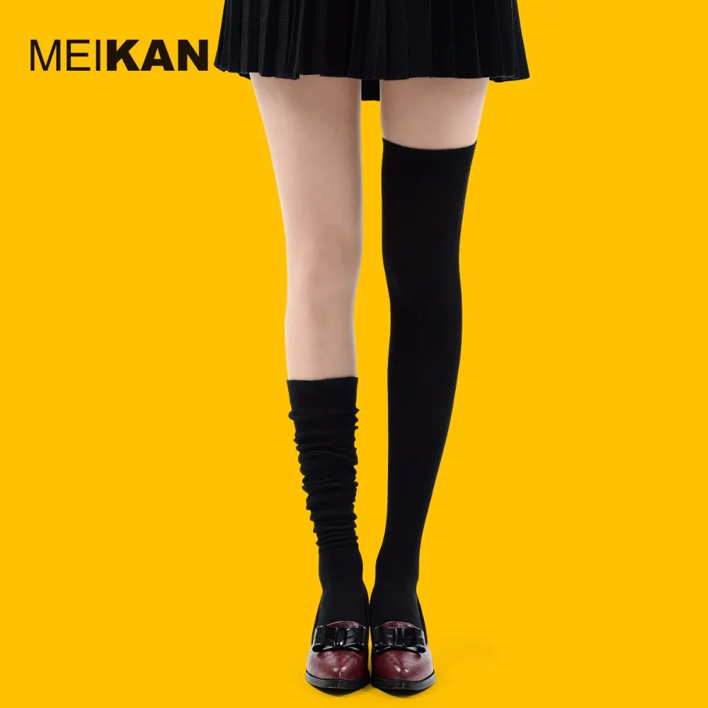 MK1229 MEIKAN Colorful Solid Color Combed Cotton Over Knee Socks Women Fashion Kawaii Cute Stockings Sox for Four Season
MK1229 MEIKAN Colorful Solid Color Combed Cotton Over Knee Socks Women Fashion Kawaii Cute Stockings Sox for Four Season