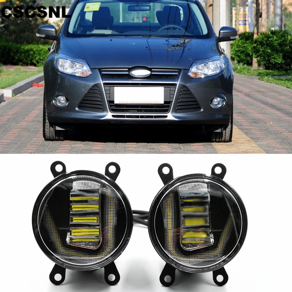 2Pcs Fog Lamp Assembly Fog Light For Ford Focus 2/3 Fusion Fiesta Tourneo Transit 2001-2015 Led Fog Lights DRL Lamps
2Pcs Fog Lamp Assembly Fog Light For Ford Focus 2/3 Fusion Fiesta Tourneo Transit 2001-2015 Led Fog Lights DRL Lamps