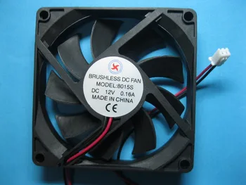 1 Pcs Brushless DC Cooling Fan 12V 8015S 9 Blades 80x80x15mm 2pin Sleeve-bearing
1 Pcs Brushless DC Cooling Fan 12V 8015S 9 Blades 80x80x15mm 2pin Sleeve-bearing