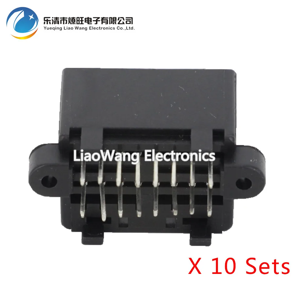 10 Sets 16 Pin male terminal computer plug computer socket computer harness connector DJ7161C-1-10 16P
10 Sets 16 Pin male terminal computer plug computer socket computer harness connector DJ7161C-1-10 16P
