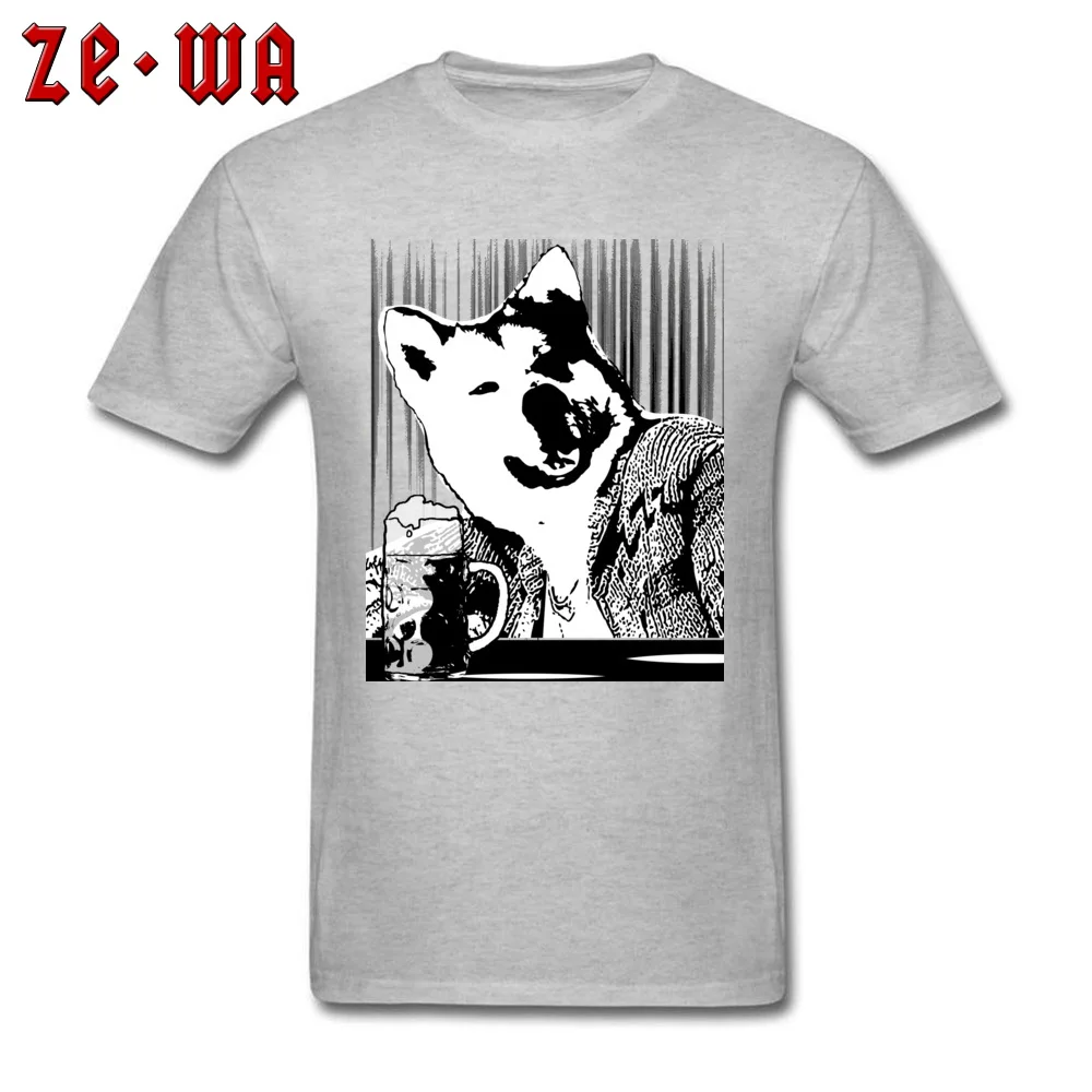 Akita Dog Men T-Shirt Cheers My Old Friend Tops Shirts Personalized TShirts Round Collar Short Sleeve All Cotton Clothes Grey
Akita Dog Men T-Shirt Cheers My Old Friend Tops Shirts Personalized TShirts Round Collar Short Sleeve All Cotton Clothes Grey