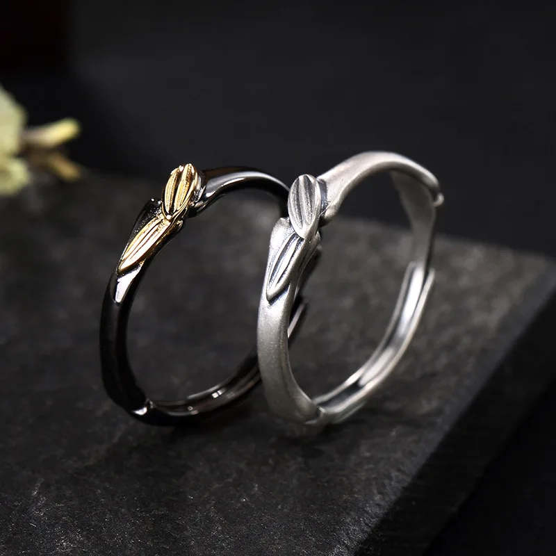 New Arrivals High Quality 925 Sterling Silver Simple Bamboo Open Rings For Women Vintage Female Girls Elegant Jewelry Ring
New Arrivals High Quality 925 Sterling Silver Simple Bamboo Open Rings For Women Vintage Female Girls Elegant Jewelry Ring