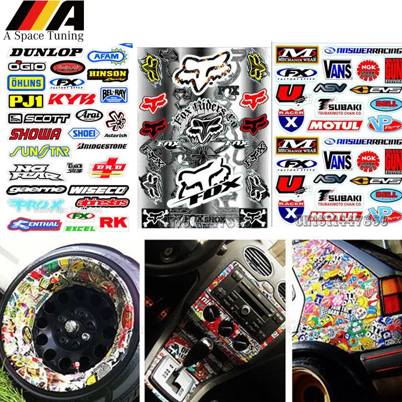 Waterproof PVC DIY Motorcycle Moto Bike Graffiti Car Sticker JDM Laptop Luggage Skateboard Snowboard Guitar Helmet Decal Vinyl
Waterproof PVC DIY Motorcycle Moto Bike Graffiti Car Sticker JDM Laptop Luggage Skateboard Snowboard Guitar Helmet Decal Vinyl