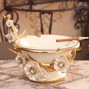 Ceramic European ashtray fashion creative ashtray European coffee table decoration living room large ashtray lo914522
Ceramic European ashtray fashion creative ashtray European coffee table decoration living room large ashtray lo914522