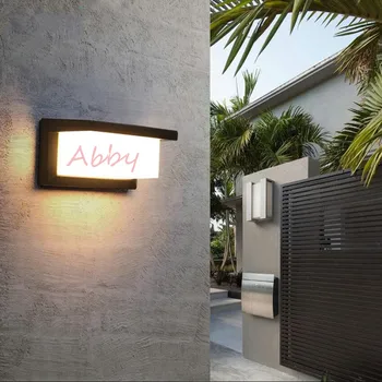 Modern 10W LED Wall Light Aluminum Outdoor Waterproof Wall Lamp Garden Porch Patio Aside Front Door Lighting Light AC85-265V
Modern 10W LED Wall Light Aluminum Outdoor Waterproof Wall Lamp Garden Porch Patio Aside Front Door Lighting Light AC85-265V