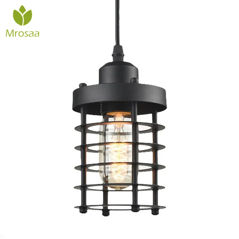 Mrosaa Retro Industrial Alluminum Rope Pendant Lights Loft Nostalgic Cage Guard Art Lamp AC110-220V E27 Coffee Bar Lighting
Mrosaa Retro Industrial Alluminum Rope Pendant Lights Loft Nostalgic Cage Guard Art Lamp AC110-220V E27 Coffee Bar Lighting