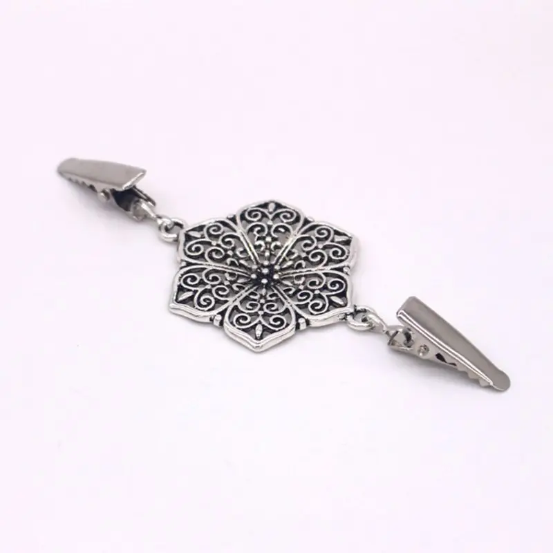 1pc Sweater Clip Cardigan Scarf Clips Scarves Buckle Floral Clothing Fashion Vintage Ornaments Connector Fixing W77
1pc Sweater Clip Cardigan Scarf Clips Scarves Buckle Floral Clothing Fashion Vintage Ornaments Connector Fixing W77