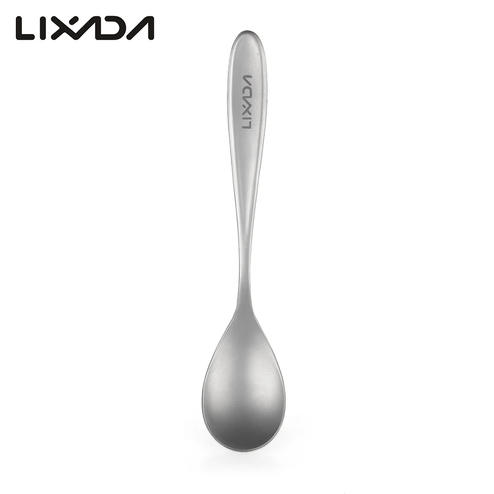 Lixada Titanium Ta8111S Spoon Lightweight Dinner Spoon Table Spoon for Home Outdoor Picnic Camping Hiking Traveling
Lixada Titanium Ta8111S Spoon Lightweight Dinner Spoon Table Spoon for Home Outdoor Picnic Camping Hiking Traveling