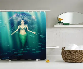 Mermaid with Fish in Sunbeams Sunlights Magical Underwater World Bathroom Accessories
Mermaid with Fish in Sunbeams Sunlights Magical Underwater World Bathroom Accessories