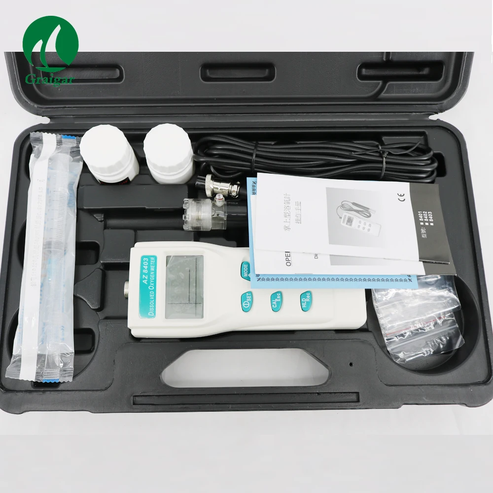 AZ8403 DO Meter Dissolved Oxygen Meter Dissolved Oxygen Tester with RS232 and IrDA Interface
AZ8403 DO Meter Dissolved Oxygen Meter Dissolved Oxygen Tester with RS232 and IrDA Interface