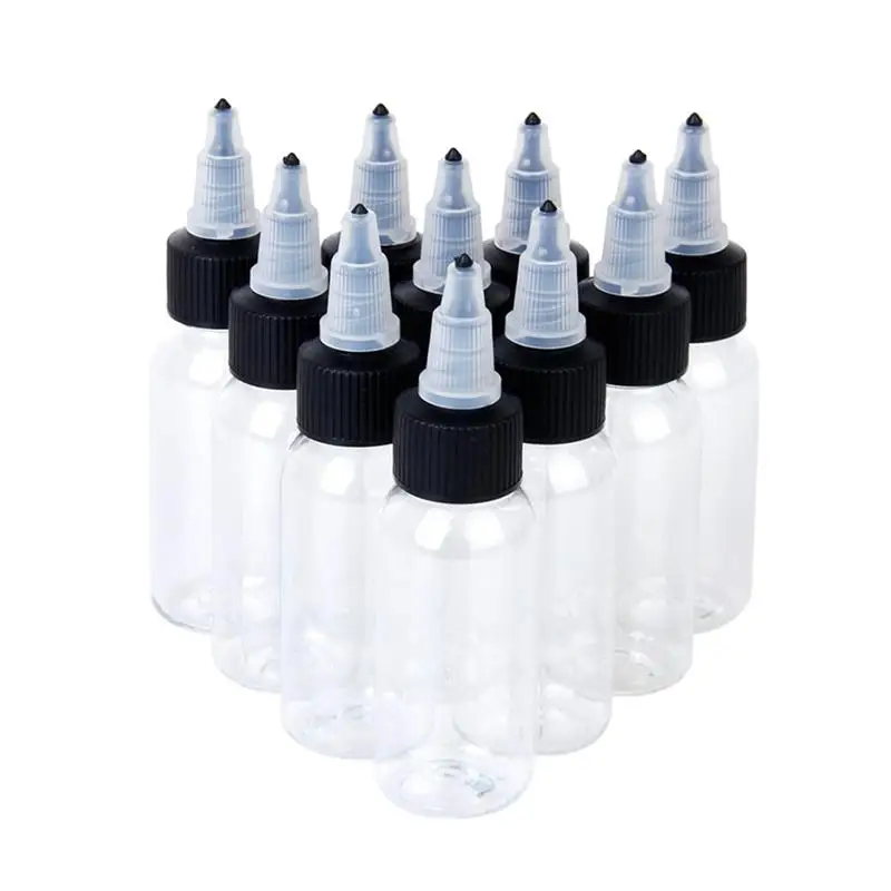 10PCS 30ml 1OZ White Twist Top Cap Empty Plastic Tattoo Ink Pigment Clear Transparent Bottle Supply Tattoo Accessoires 108x27mm
10PCS 30ml 1OZ White Twist Top Cap Empty Plastic Tattoo Ink Pigment Clear Transparent Bottle Supply Tattoo Accessoires 108x27mm