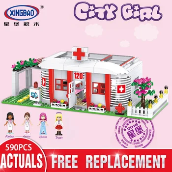 XINGBAO 12009 City Friend Girls Series The Campus Medical Room Set Building Blocks Bricks Toys for Girls
XINGBAO 12009 City Friend Girls Series The Campus Medical Room Set Building Blocks Bricks Toys for Girls