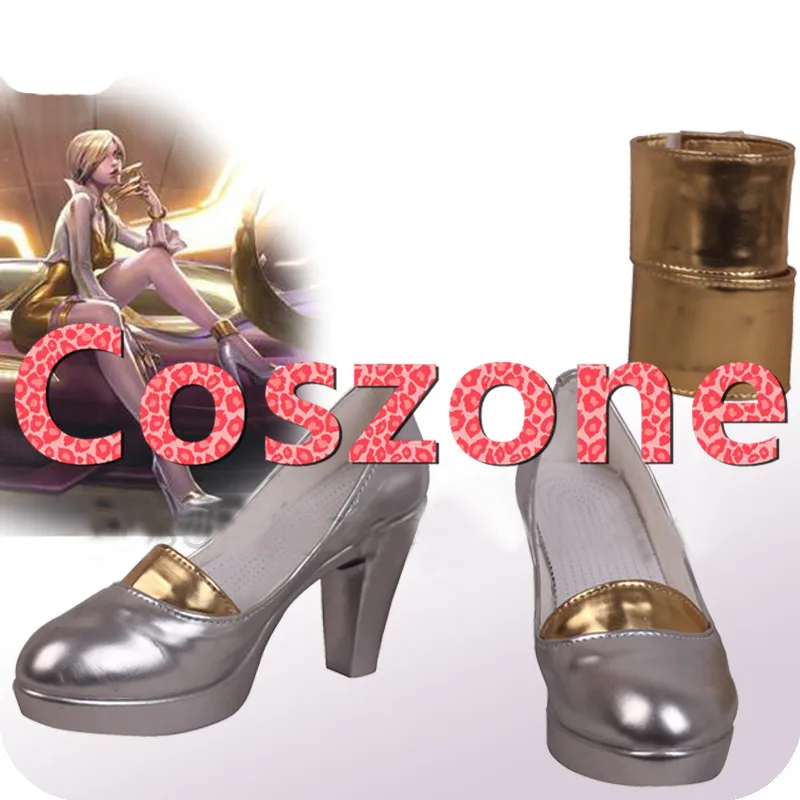LOL KDA Prestige Edition Evelynn Silver Cosplay Shoes Boots Halloween Cosplay Costume Accessories
LOL KDA Prestige Edition Evelynn Silver Cosplay Shoes Boots Halloween Cosplay Costume Accessories