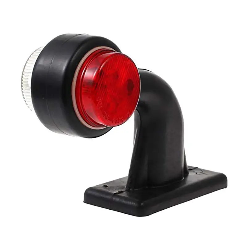 2 Pcs 12LED Side Marker Lights White Red Elbow Lamp Bulbs Compatible With 24V Trailer Truck Car Styling
2 Pcs 12LED Side Marker Lights White Red Elbow Lamp Bulbs Compatible With 24V Trailer Truck Car Styling