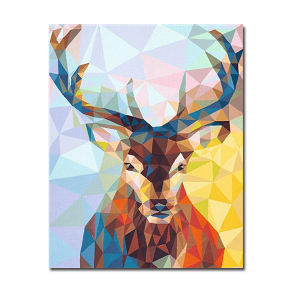 DIY Painting By Numbers Coloring Diamond Colored Deer Oil Pictures On Canvas Home Decor Drawing Wall Art For Kids Unique Gifts
DIY Painting By Numbers Coloring Diamond Colored Deer Oil Pictures On Canvas Home Decor Drawing Wall Art For Kids Unique Gifts