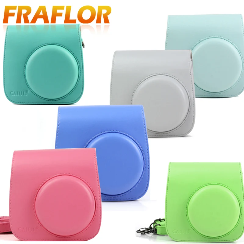 14 Solid Colors PU Leather Camera Shoulder Bag Protector Case Cover For Polaroid Photo Camera For Fuji Fujifilm Instax Mini 8
14 Solid Colors PU Leather Camera Shoulder Bag Protector Case Cover For Polaroid Photo Camera For Fuji Fujifilm Instax Mini 8