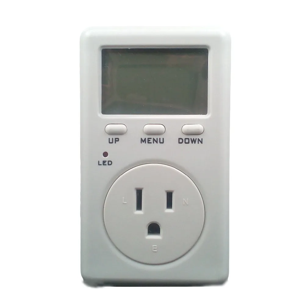 Digital Electricity Energy Meter Tester Monitor indicator Voltag Power Balance Energy saver Meter WF-D02A US plug 90~150V
Digital Electricity Energy Meter Tester Monitor indicator Voltag Power Balance Energy saver Meter WF-D02A US plug 90~150V