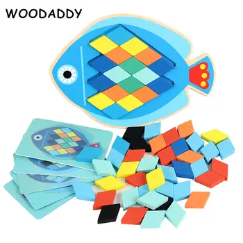 Dropshipping Montessori Owl/Fish Jigsaw Blocks Flood Fill Wooden Toys For Kids Gradient Educational Baby Preschool Teaching Aids
Dropshipping Montessori Owl/Fish Jigsaw Blocks Flood Fill Wooden Toys For Kids Gradient Educational Baby Preschool Teaching Aids