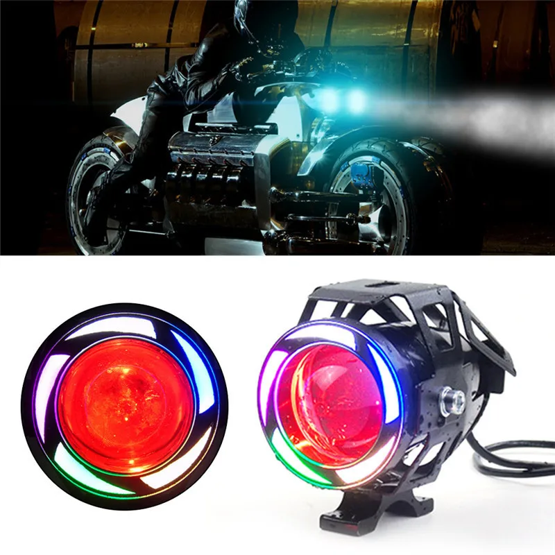 Motorcycle Strobe Lights Modification U7 Colorful LED External Flashing Light Tail Lamp Bulbs 15W 6500K Black Universal
Motorcycle Strobe Lights Modification U7 Colorful LED External Flashing Light Tail Lamp Bulbs 15W 6500K Black Universal