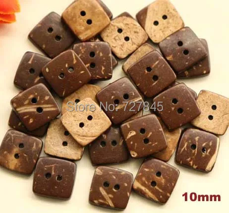 50pcs/lot Size:10mm 12mm Natural color square shape coconut shell button, 2-Holes buttons for sewing, Wholesale (ss-k1133-316)
50pcs/lot Size:10mm 12mm Natural color square shape coconut shell button, 2-Holes buttons for sewing, Wholesale (ss-k1133-316)