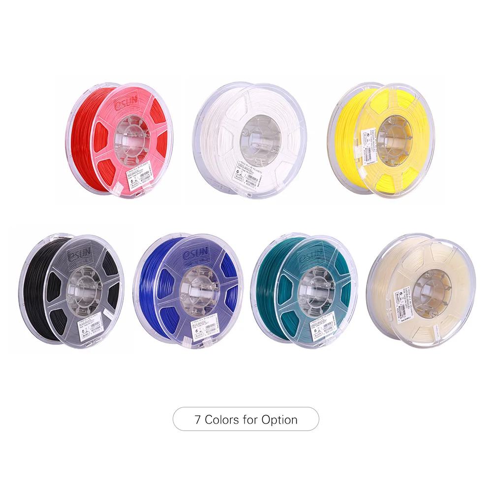 Exquisite eSUN PLA 1.75mm 3D Printer Filament Corn Grain Refining Materials 1KG Spool (2.2lbs) Black Consumables Refills
Exquisite eSUN PLA 1.75mm 3D Printer Filament Corn Grain Refining Materials 1KG Spool (2.2lbs) Black Consumables Refills