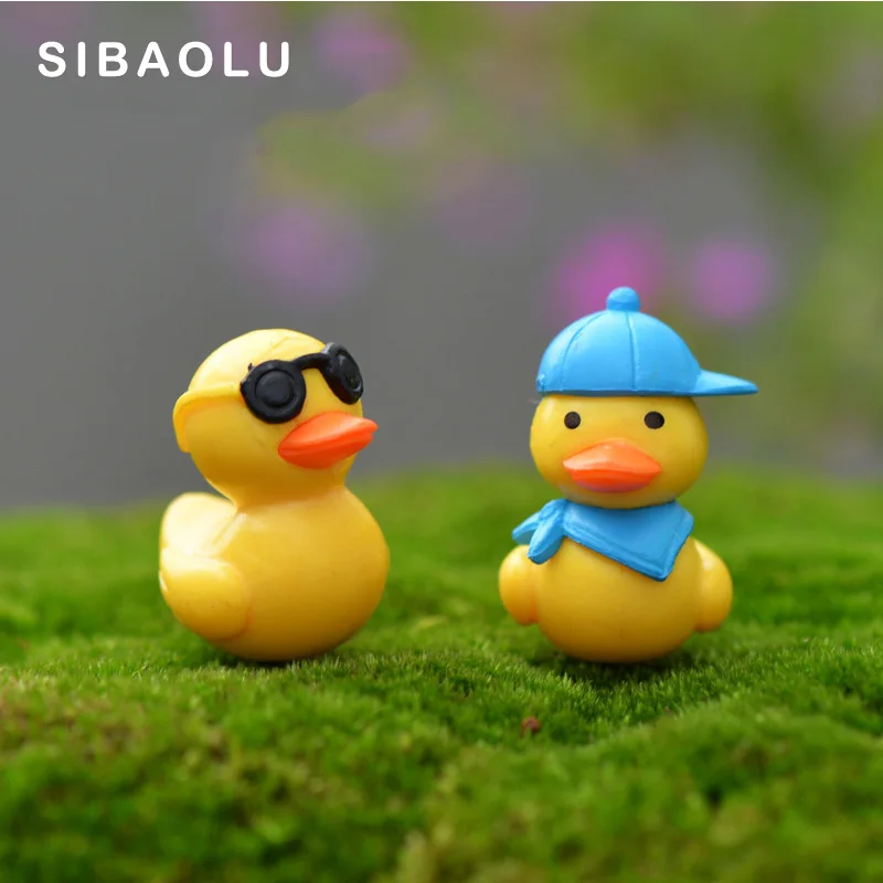 2pcs Traveling Ducks Miniature Figurine Chicken Cartoon Animal Home Decor Decoration Cake mini fairy garden ornament toy
2pcs Traveling Ducks Miniature Figurine Chicken Cartoon Animal Home Decor Decoration Cake mini fairy garden ornament toy