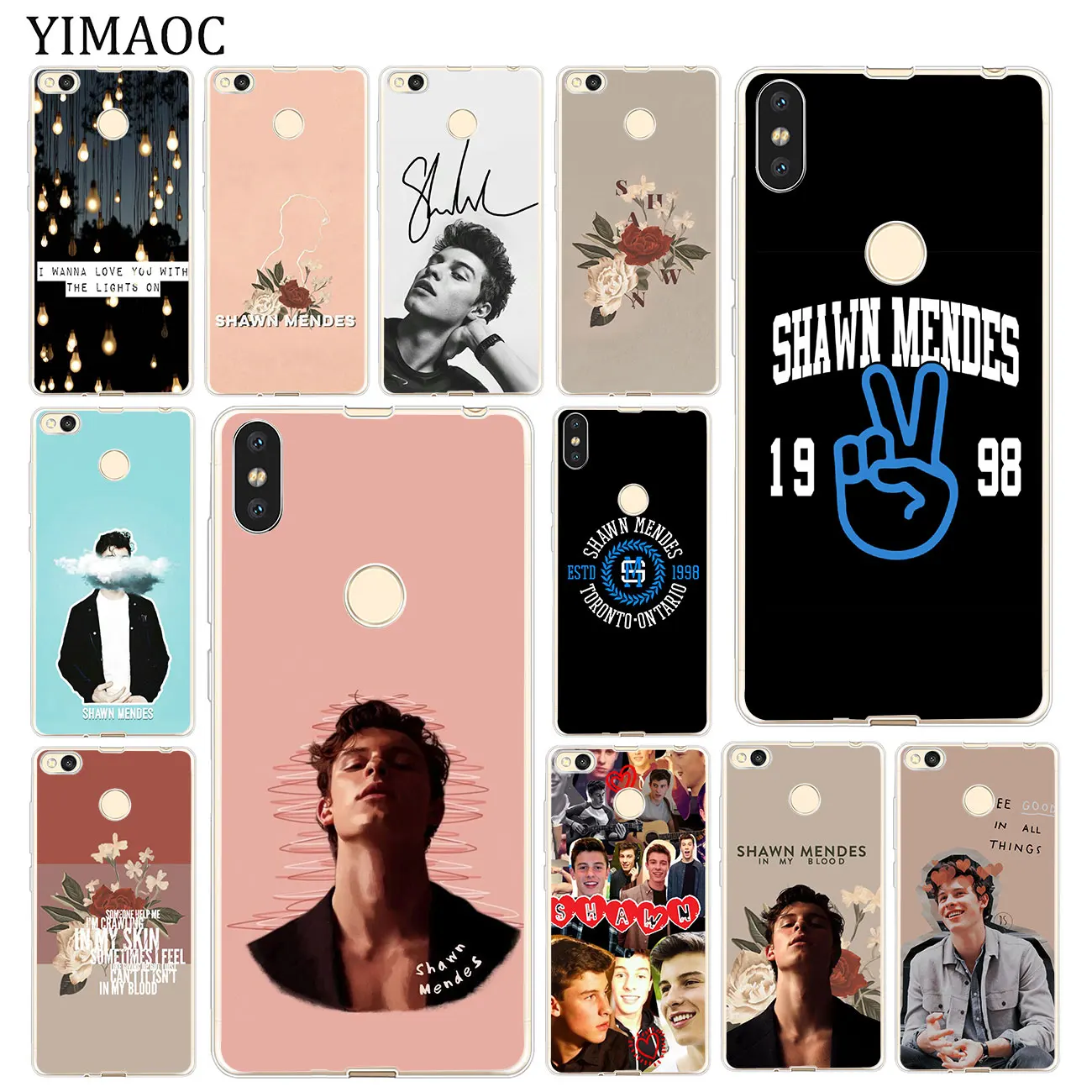 YIMAOC singer Shawn Mendes Soft Silicone Case for Xiaomi MI Redmi 7A 6A 4A 4X S2 K20 GO Note 8 7 5 6 Pro Plus 4 Cover
YIMAOC singer Shawn Mendes Soft Silicone Case for Xiaomi MI Redmi 7A 6A 4A 4X S2 K20 GO Note 8 7 5 6 Pro Plus 4 Cover