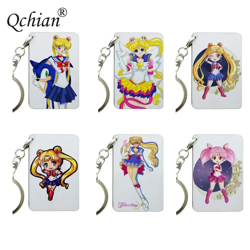 Anime Sailor Moon Cute Loli Exquisite Picture Print No fading Decorative Pendant Keychain Motorcycle Car Key Jewelry
Anime Sailor Moon Cute Loli Exquisite Picture Print No fading Decorative Pendant Keychain Motorcycle Car Key Jewelry