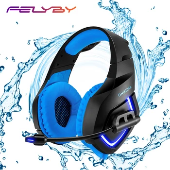 FELYBY Gaming Headset for PS4 & 3.5mm Stereo USB LED Headphones for computer with Omnidirectional Microphone
FELYBY Gaming Headset for PS4 & 3.5mm Stereo USB LED Headphones for computer with Omnidirectional Microphone