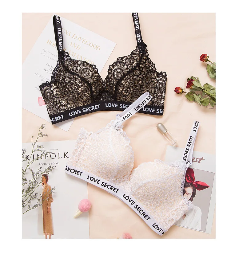 Sexy Underwear Women Lace Edge Bra Thin/Thick Seamless Wire Free Bralette Breathable Close-fitting Adjusted Brassiere Lingerie
Sexy Underwear Women Lace Edge Bra Thin/Thick Seamless Wire Free Bralette Breathable Close-fitting Adjusted Brassiere Lingerie