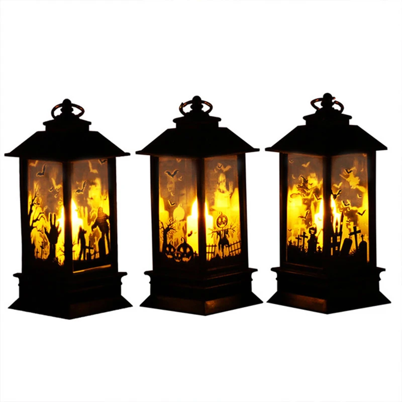 Hanging Lantern Flame Lamp Decor Light Vintage Party Castle Halloween Pumpkin Halloween Night Light Home Room Decor Colorful LED
Hanging Lantern Flame Lamp Decor Light Vintage Party Castle Halloween Pumpkin Halloween Night Light Home Room Decor Colorful LED