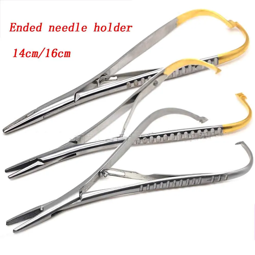 Dental Lab Tool Surgical Orthodontic Implant Castroviejo Needle Holders for Dentistry Clinic 14cm/16cm
Dental Lab Tool Surgical Orthodontic Implant Castroviejo Needle Holders for Dentistry Clinic 14cm/16cm