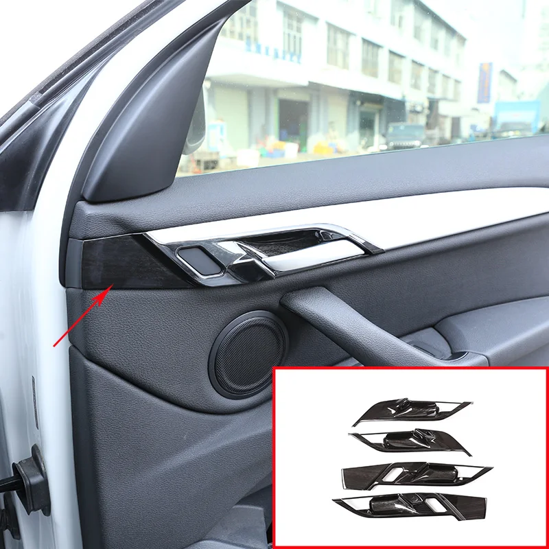 For BMW X1 F48 2016-2019 For BMW X2 F47 2018 2019 Car Accessories 4 Pcs Black Wood Grain ABS Interior Door Handle Trim
For BMW X1 F48 2016-2019 For BMW X2 F47 2018 2019 Car Accessories 4 Pcs Black Wood Grain ABS Interior Door Handle Trim