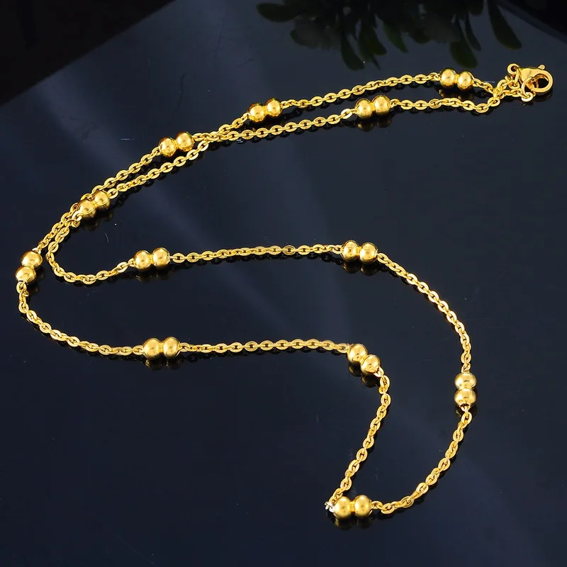 Hot Fashion Stainless Steel Necklace Flat Curb Link Cross Chains Gold Color 50cm Long, 1PC
Hot Fashion Stainless Steel Necklace Flat Curb Link Cross Chains Gold Color 50cm Long, 1PC
