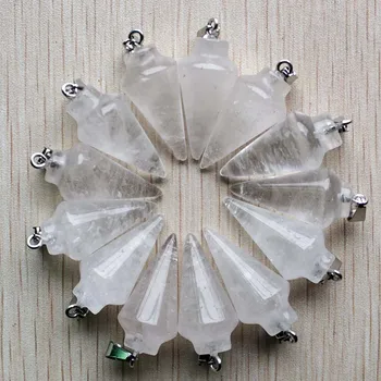 Wholesale 12pcs/lot fashion good quality natural crystal pendulum circular Cone charms Pendants for jewelry making free shipping
Wholesale 12pcs/lot fashion good quality natural crystal pendulum circular Cone charms Pendants for jewelry making free shipping