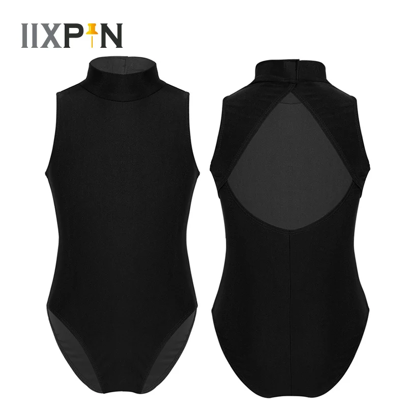 IIXPIN Girls Ballet Dance Leotard Sleeveless Open Back High Mock-Turtleneck Neck Cutout Back Ballet Gymnastics Leotard Body Suit
IIXPIN Girls Ballet Dance Leotard Sleeveless Open Back High Mock-Turtleneck Neck Cutout Back Ballet Gymnastics Leotard Body Suit