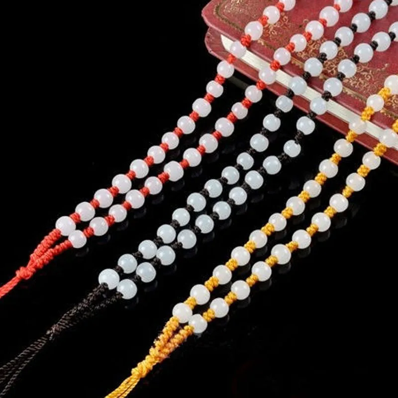 KYSZDL Wholesale 2pcs High quality hand woven stone pendant 6mm round bead rope Free shipping
KYSZDL Wholesale 2pcs High quality hand woven stone pendant 6mm round bead rope Free shipping