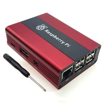 Red Color Aluminum Case for Raspberry Pi 3 Compatible with Raspberry 2/B+
Red Color Aluminum Case for Raspberry Pi 3 Compatible with Raspberry 2/B+