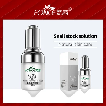 

Korean Skin Care Red Ginseng Snail mucin Facial Serum Repair Skin shrink pores Firming Bright Face Treatment Acne marks 30ml